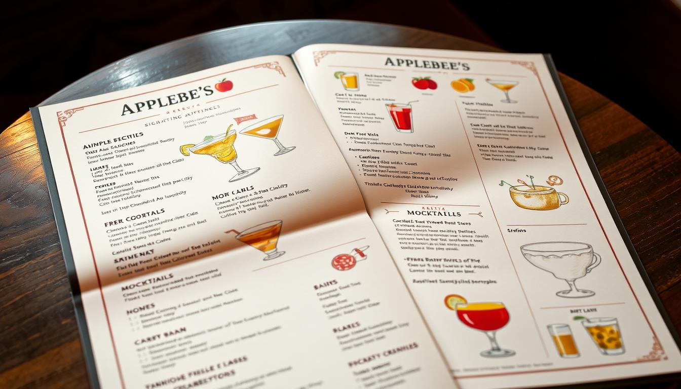 Applebee’s Drinks Menu
